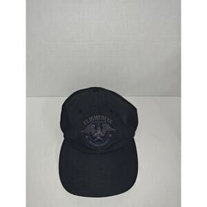 Otto Hat Cap Black Adjustable With Flightdeck Get Your Mach On Graphic
